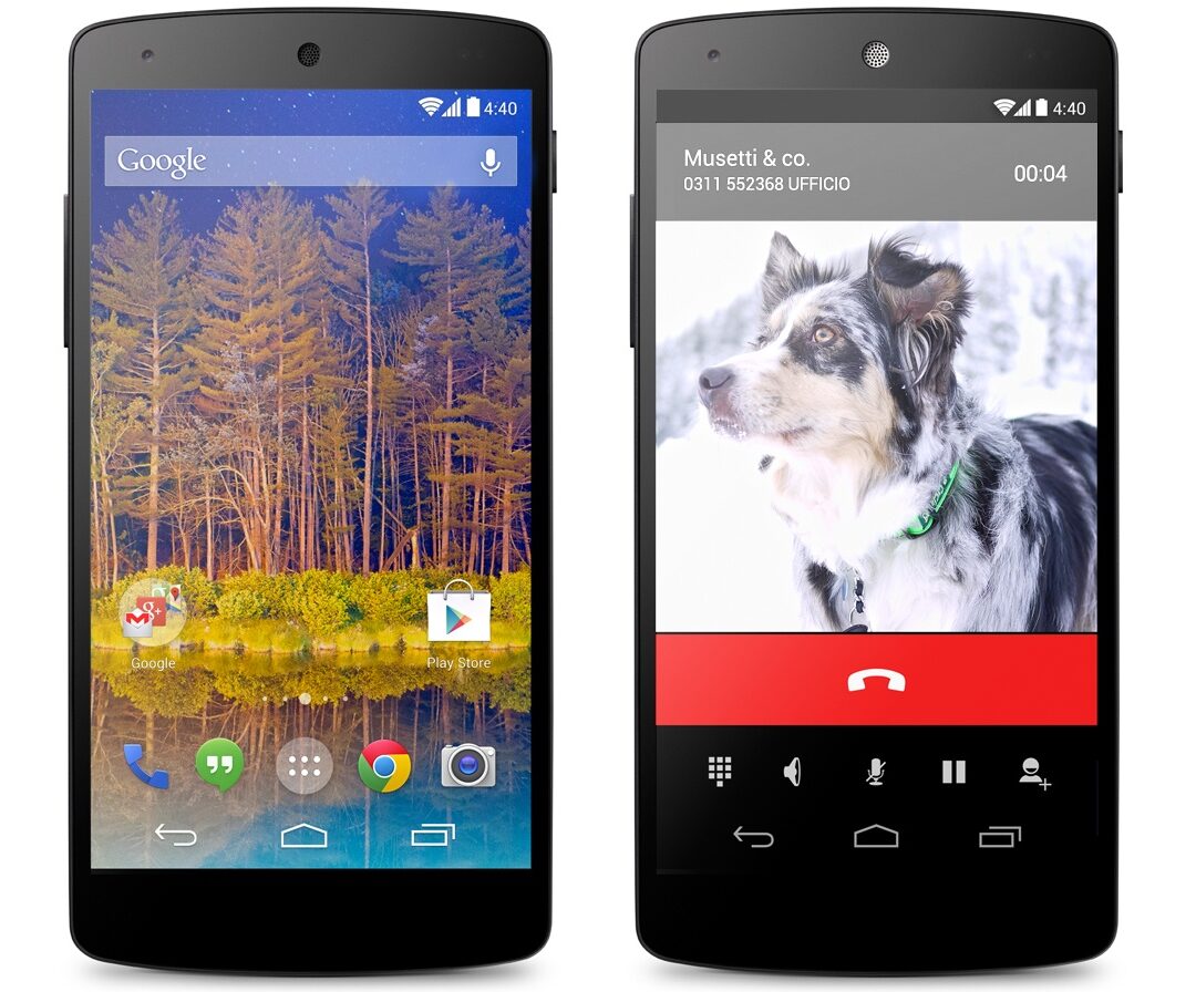 Google: Nexus 5 ed Android 4.4, le specifiche ufficiali direttamente dal futuro