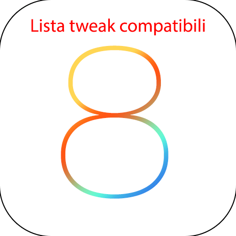 Ecco la lista dei tweak compatibili con iOS 8 e 8.1