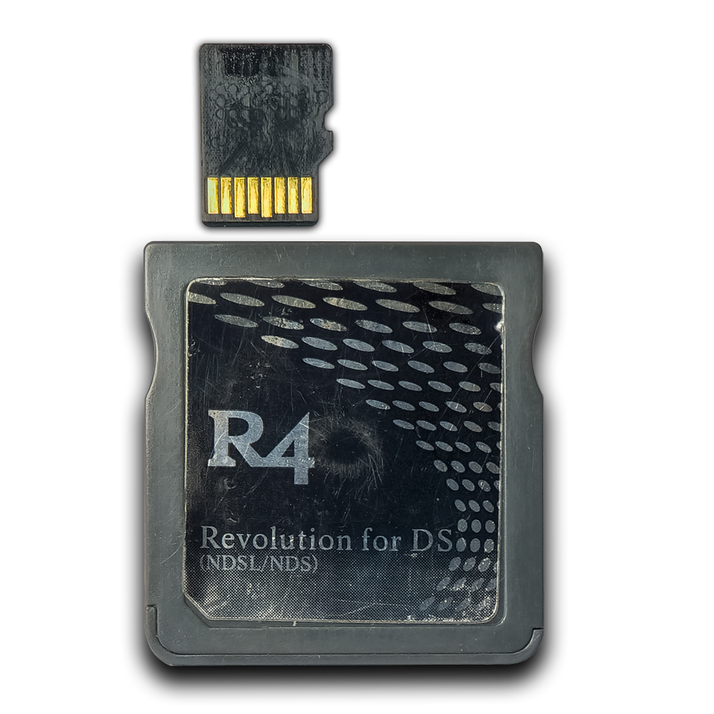 R4 Revolution for DS con etichetta NDSL/NDS, priva della dicitura SDHC